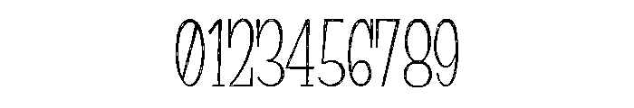 Suffer Scratch Light Font OTHER CHARS
