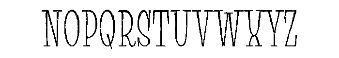 Suffer Scratch Light Font UPPERCASE
