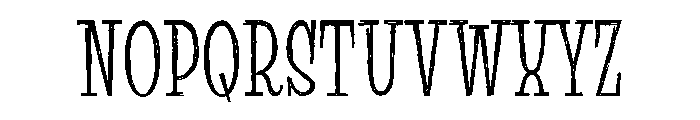 Suffer Scratch Regular Font UPPERCASE