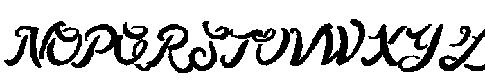 Sugar Cane Regular Font UPPERCASE