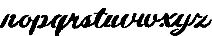 Sugar Cane Regular Font LOWERCASE