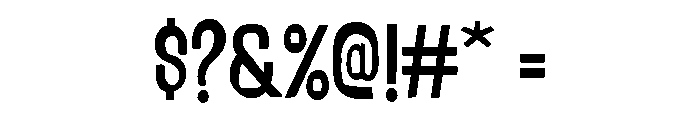 Sunbeat Slow Font OTHER CHARS