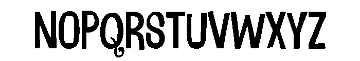 Sunbeat Slow Font LOWERCASE