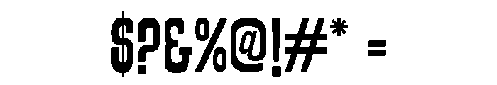 Sundowners Medium Font OTHER CHARS