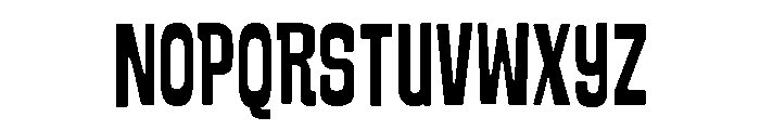 Sundowners Medium Font LOWERCASE