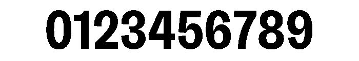 Sundry Condensed Bold Font OTHER CHARS