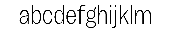 Sundry Condensed Light FONT