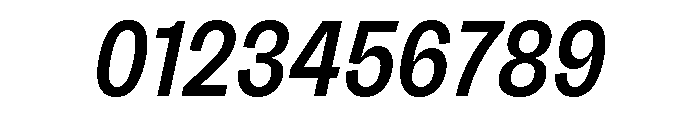 Sundry Condensed Medium Italic Font OTHER CHARS