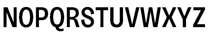 Sundry Condensed Medium Font UPPERCASE