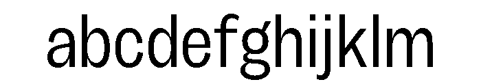 Sundry Condensed Regular FONT