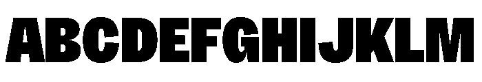 Sundry Condensed Super Black Font UPPERCASE