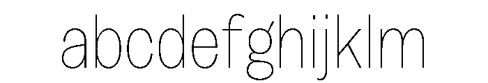 Sundry Condensed Thin FONT