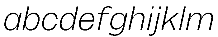 Sundry Light Italic FONT