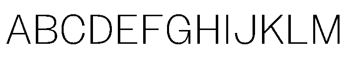 Sundry Light Font UPPERCASE