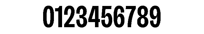 Sundry Narrow Bold Font OTHER CHARS