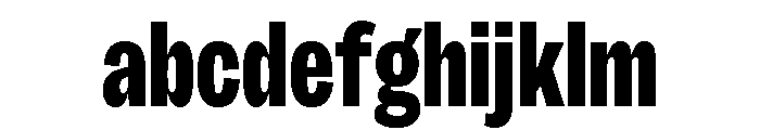 Sundry Narrow Heavy FONT