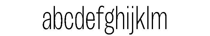 Sundry Narrow Light FONT