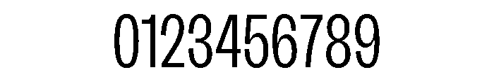 Sundry Narrow Regular Font OTHER CHARS