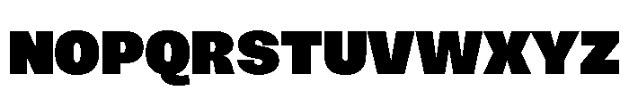 Sundry Super Black Font UPPERCASE