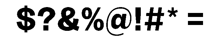 Sundry Font OTHER CHARS