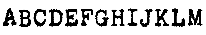 Sunflower Regular Font UPPERCASE