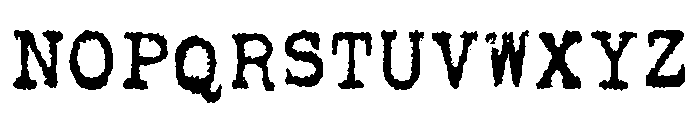 Sunflower Regular Font UPPERCASE