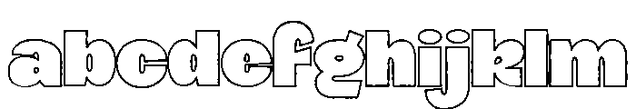 Sunshine Bridge Sans Press Stroke FONT