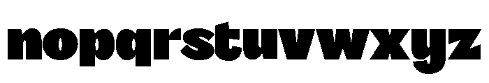 Sunshine Bridge Sans Regular Font LOWERCASE