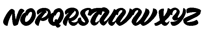 Sunshine Bridge Script Regular Font UPPERCASE