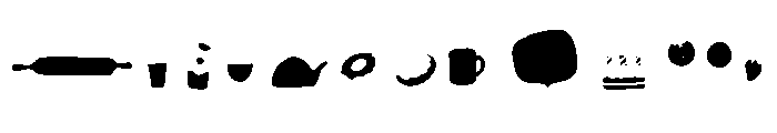 Sunshine Daisies Extras Fill FONT