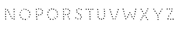 Sunshine Daisies Sans Dots Font LOWERCASE
