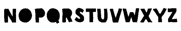 Sunshine Daisies Sans Fill Two Font LOWERCASE