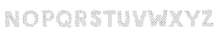 Sunshine Daisies Sans Halftone One Font LOWERCASE