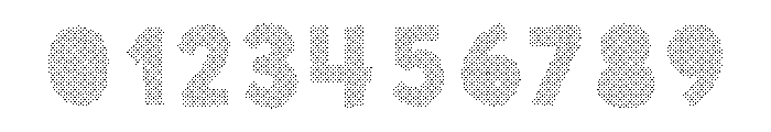Sunshine Daisies Sans Halftone Two Font OTHER CHARS