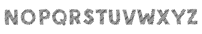 Sunshine Daisies Sans Stripes One Font LOWERCASE
