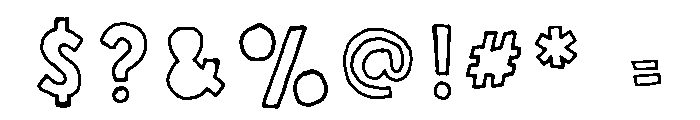 Sunshine Daisies Sans Two Font OTHER CHARS