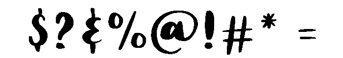 Sunshine Daisies Script Regular Font OTHER CHARS