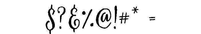Sunshine Daisies Serif Regular Font OTHER CHARS