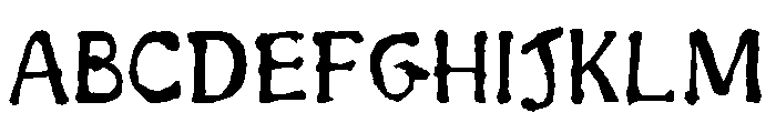 Sunshine Regular Font UPPERCASE