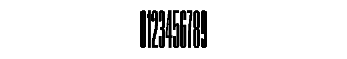 Super Condensed Compressed Bold Font OTHER CHARS