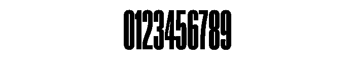Super Condensed Condensed Black Font OTHER CHARS