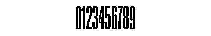 Super Condensed Condensed Bold Font OTHER CHARS
