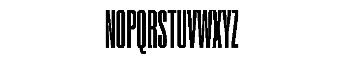 Super Condensed Condensed Bold Font UPPERCASE