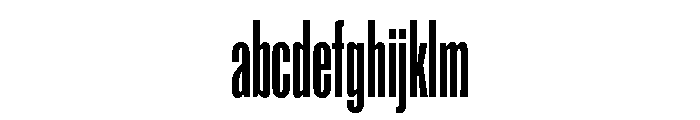 Super Condensed Condensed Bold FONT
