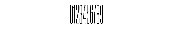 Super Condensed Extra Condensed Extra Light Font OTHER CHARS