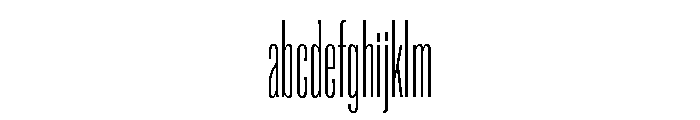 Super Condensed Extra Condensed Extra Light FONT