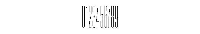 Super Condensed Extra Condensed Hairline Font OTHER CHARS