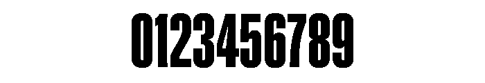 Super Condensed Wide Black Font OTHER CHARS