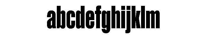 Super Condensed Wide Black FONT