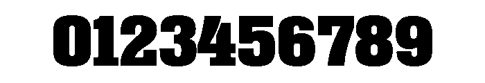 Superba Bold Font OTHER CHARS